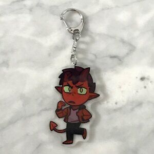 Monster Prom Chibi Damien LaVey 2.5" Acrylic Keychain